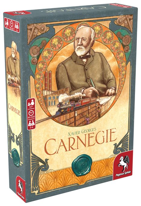 Brettspiel bis zu 4 Spielern ab 12 Jahr(e) 57007G Carnegie 