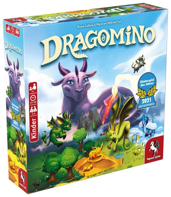 Brettspiel bis zu 4 Spielern ab 5 Jahr(e) 57111G Dragomino 