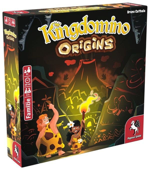 Brettspiel bis zu 4 Spielern ab 8 Jahr(e) 57113G Kingdomino Origins 