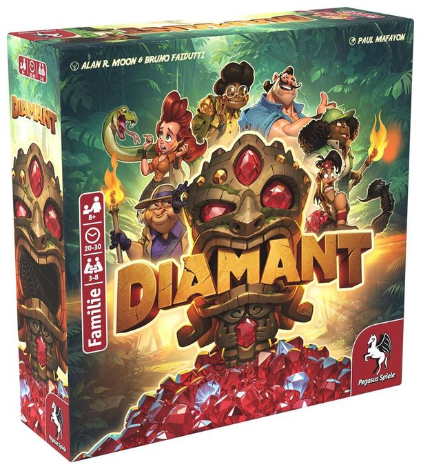 Brettspiel bis zu 8 Spielern ab 8 Jahr(e) 57260G Diamant 