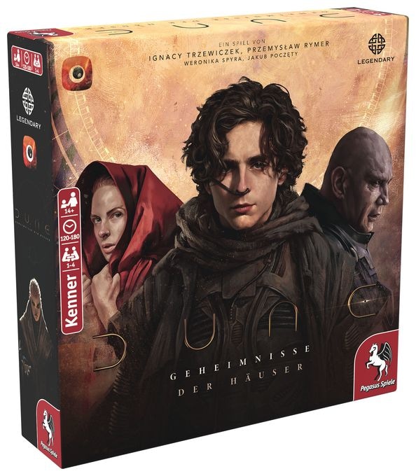 Brettspiel bis zu 4 Spielern ab 14 Jahr(e) 57516G Dune – Geheimnisse der Häuser 