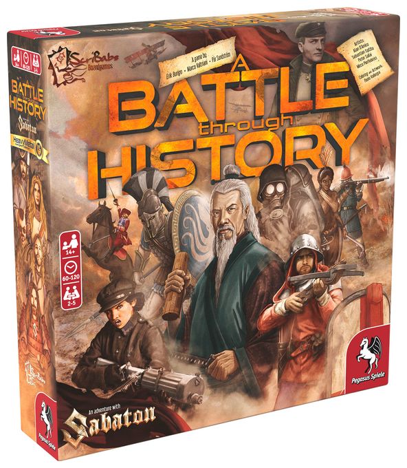 Brettspiel bis zu 5 Spielern ab 14 Jahr(e) 57702G A Battle through History 
