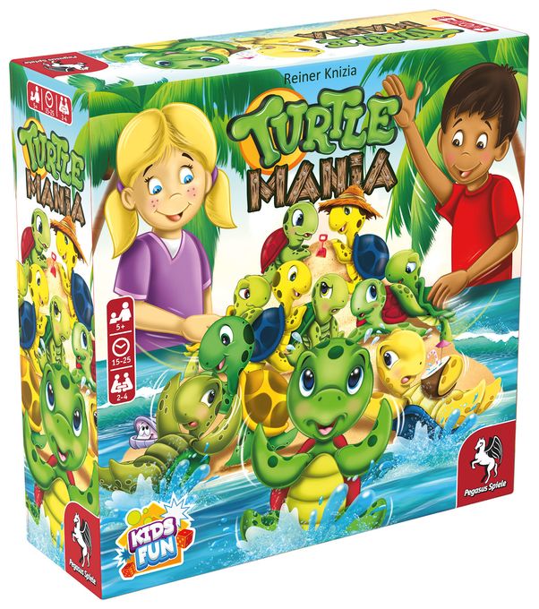 Brettspiel bis zu 4 Spielern ab 5 Jahr(e) 65500G Turtle Mania 