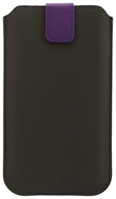 Ziehtasche für Jede Marke Apple iPhone 6 Plus/ Samsung N910 Galaxy Note 4  15468 Trend Case XXL (Grau) 