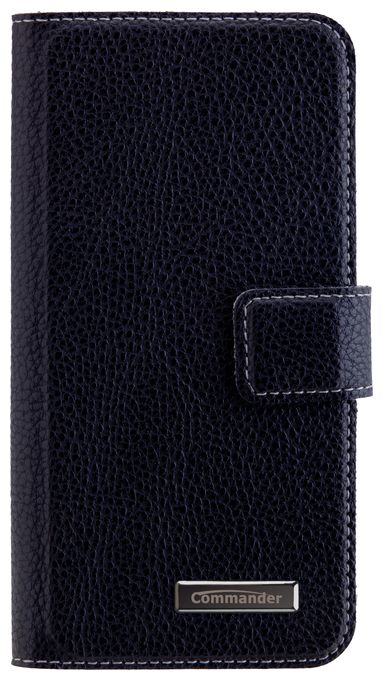 Folio für Apple iPhone 7  15690 Commander Book Case Elite (Schwarz) 