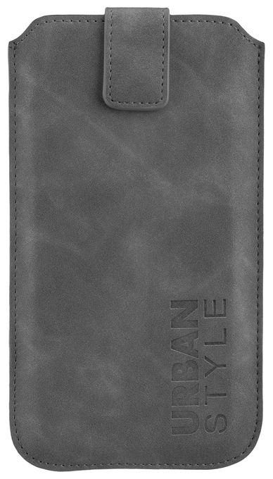 Beuteltasche für Jede Marke Apple iPhone 6 Plus/ Samsung N910 Galaxy Note 4  17314 (Grau) 