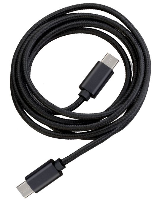 Stecker USB C auf USB C 1,5 m  18452 (Schwarz) 