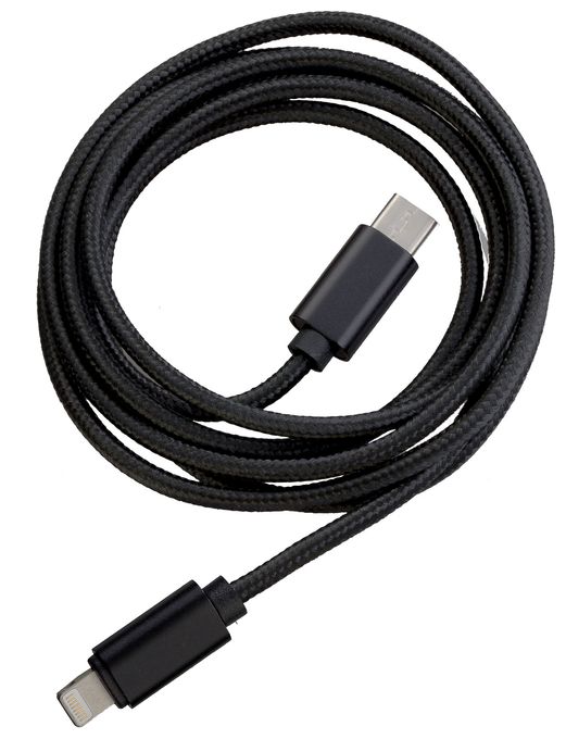 Stecker Lightning auf USB C 1,5 m  18453 (Schwarz) 