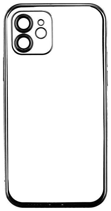 Cover für Apple iPhone 13 (Schwarz, Transparent) 19070 