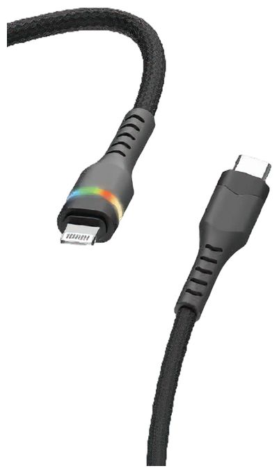 Stecker USB C auf Lightning bis 27 W 1 m  20838 (Schwarz) 