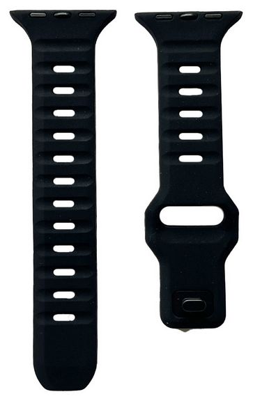 Armband Apple Watch Ultra 49mm/ Watch 45/44mm (Series 4 - 10)/ 42mm (Series 1 - 3)  21342 (Schwarz) 
