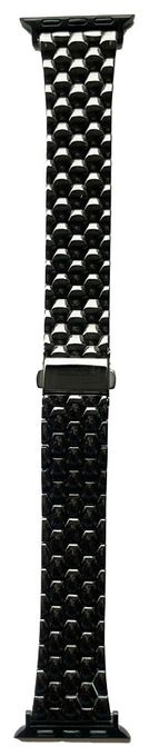 Armband Apple Watch 41/40mm (Series 4 - 10)/ 38mm (Series 1 - 3)  Style (Schwarz) 