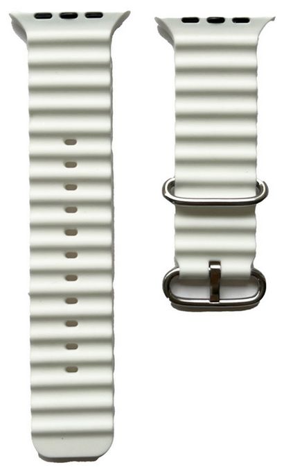 Armband Apple Watch 41/40mm (Series 4 - 10)/ 38mm (Series 1 - 3  21378 (Weiß) 