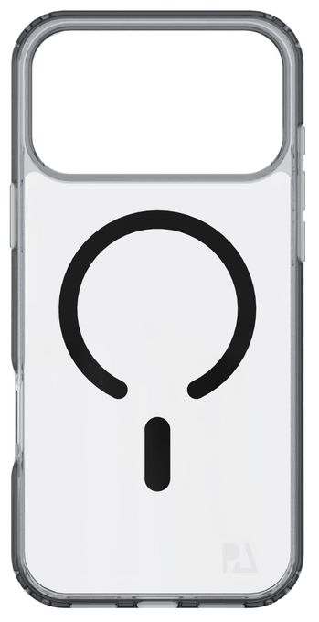 Cover für Apple iPhone 17 Pro Max (Schwarz, Transparent) 23090 Back Cover Pure Mag 