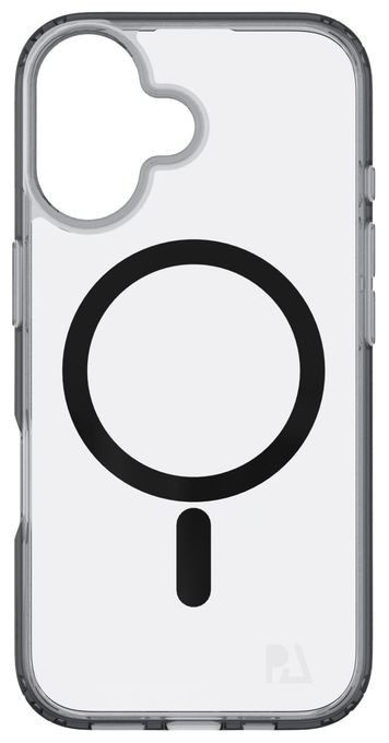 Cover für Apple iPhone 16 (Schwarz, Transparent) 23091 