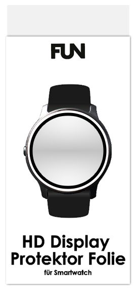 Displayschutz 44/46 mm Watch  HD Display Protektor (Transparent) 