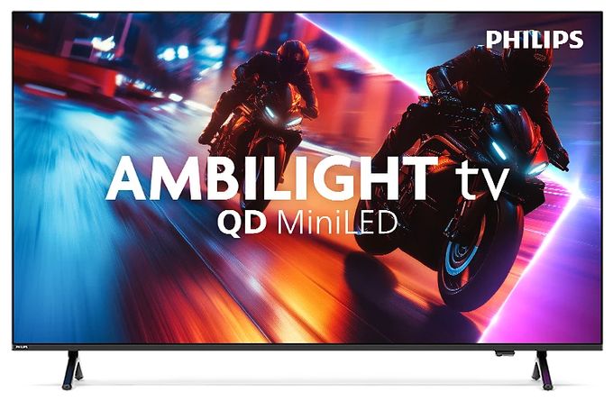 MiniLed 139,7 cm (55 Zoll) Fernseher 4K Ultra HD 3-seitig Ambilight VESA 300 x 200 mm 55MLED910/12 