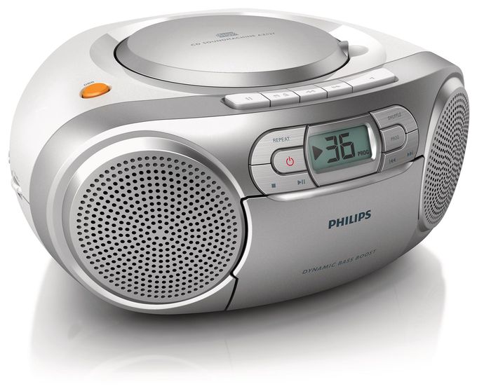 CD Payer FM Radio  AZ127/12 (Grau) 