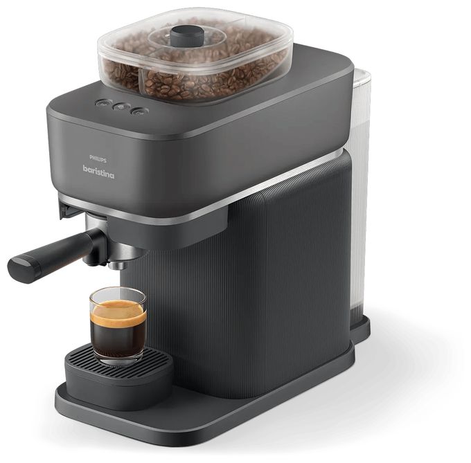 Siebträger Kaffeemaschine 16 bar 1550 W  BAR320/60 (Schwarz) 