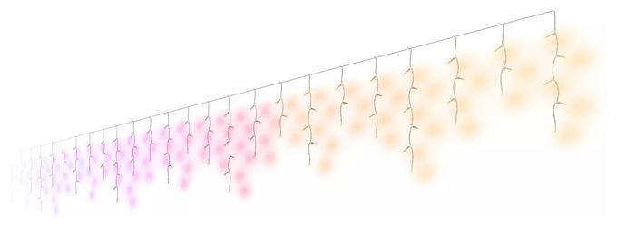 Festavia Eiszapfen Lichterkette – 8,5 m, 250 LEDs 
