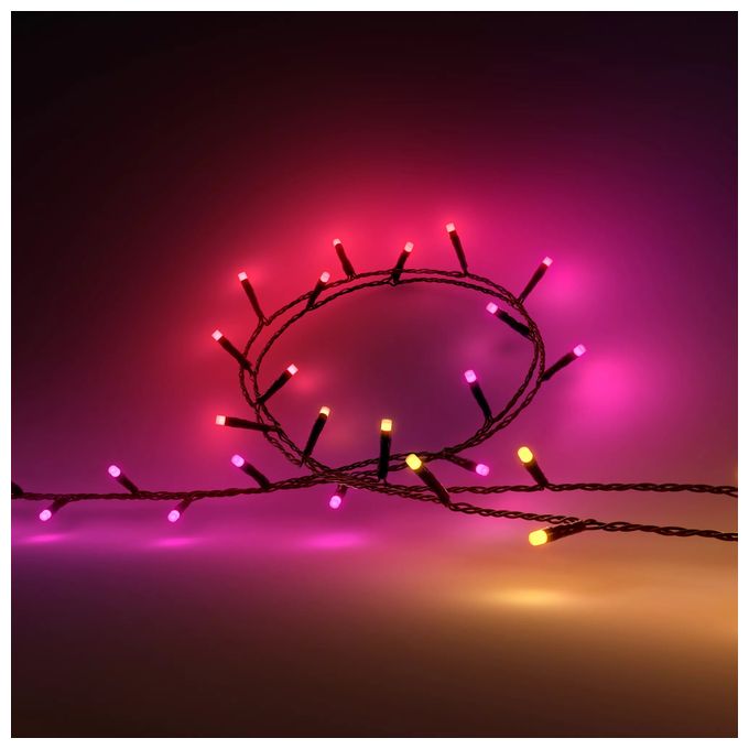 LED Intelligente Strangleuchte 20000 mm Variabel Hue Festavia Lichterkette 20m 