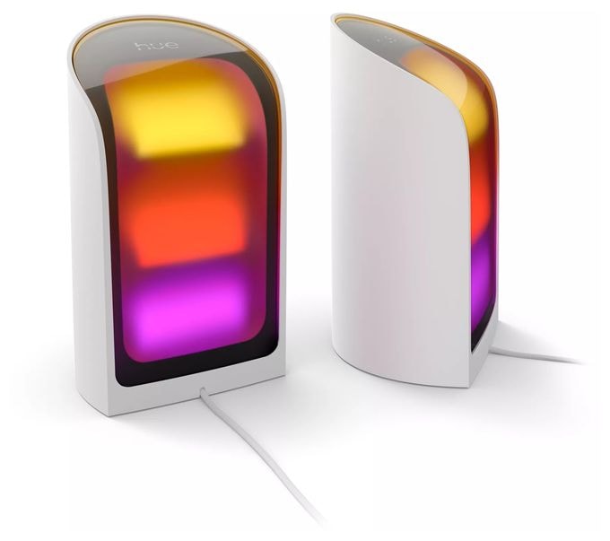 Intelligente Tischleuchte Multi Hue Play Wallwasher 