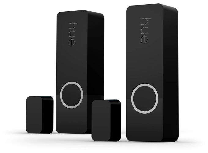  Hue Secure Kontaktsensor Doppelpack (Schwarz) 