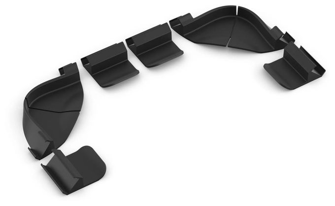 Philips Hue Play Gradient Lightstrip Pro Halterungen 