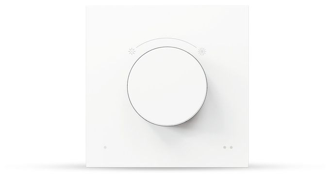Smart Dial-Schalter, bequeme Steuerung, Dimmen, wiederaufladbare Batterie 