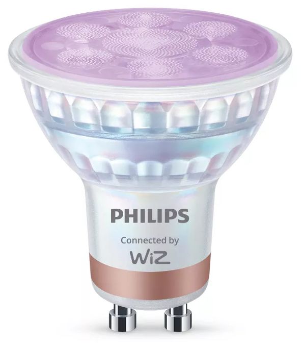 Smarte LED RGB Glaslampe GU10, 345 lm 