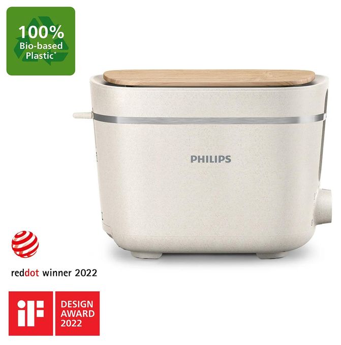 Toaster 830 W 2 Scheibe(n) 8 Stufen HD2640/10 Eco Conscious Edition 