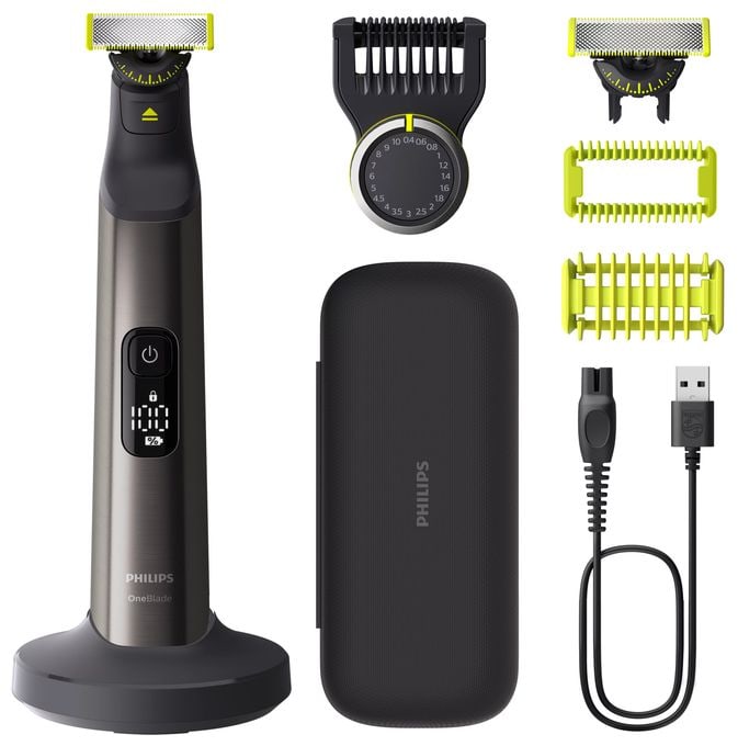 Nass&Trocken Rasierer Lithium-Ion (Li-Ion) 120 min OneBlade Pro 360 QP6652/61 Face + Body 