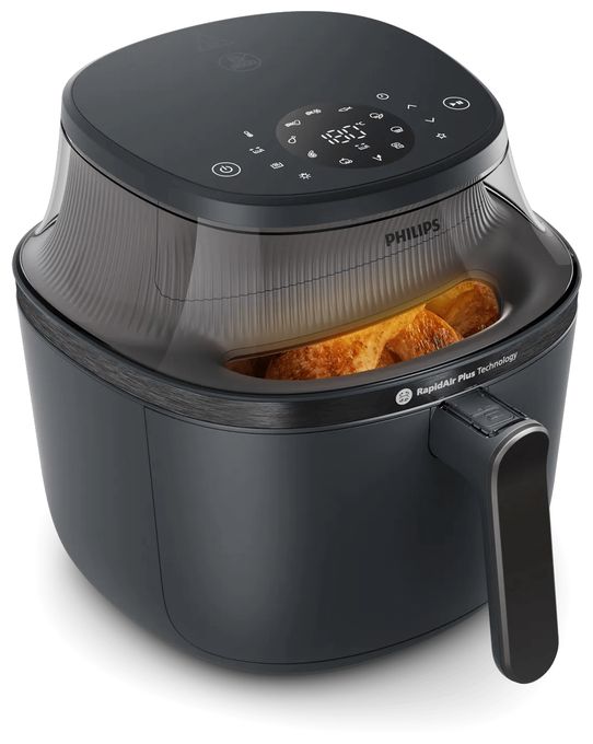 Heißluftfritteuse 6,2 l 1700 W  Series 3000 NA330/00 (Schwarz) 