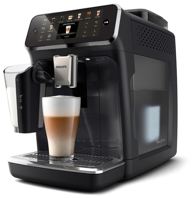 Kaffeevollautomat 15 bar 1,8 l 275 g  Series 5500 EP5541/50 LatteGo (Schwarz) 