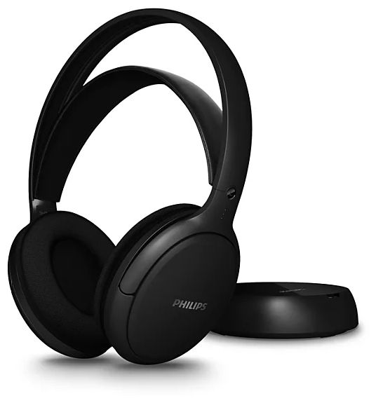Over Ear Kopfhörer kabelgebunden&kabellos  SHD6000BK/12 (Schwarz) 