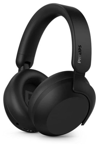 Over Ear Bluetooth Kopfhörer kabelgebunden&kabellos 70 h Laufzeit IPX4 USB Typ-C  TAH8000EBK/00 (Schwarz) 