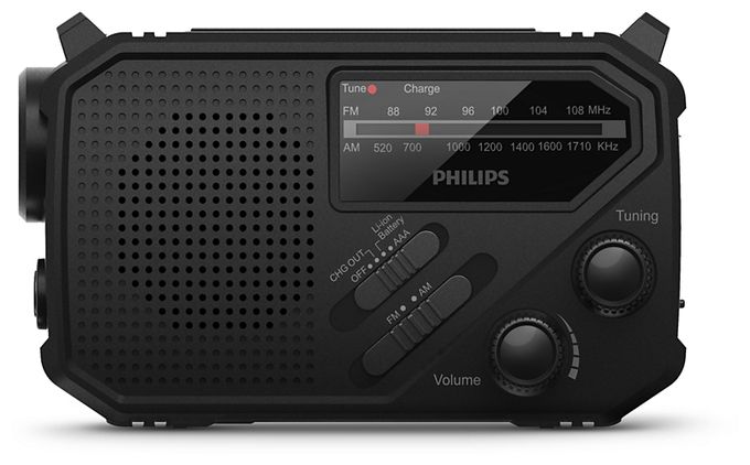 AM, FM Radio Tragbar  TAR1609/00 (Schwarz) 