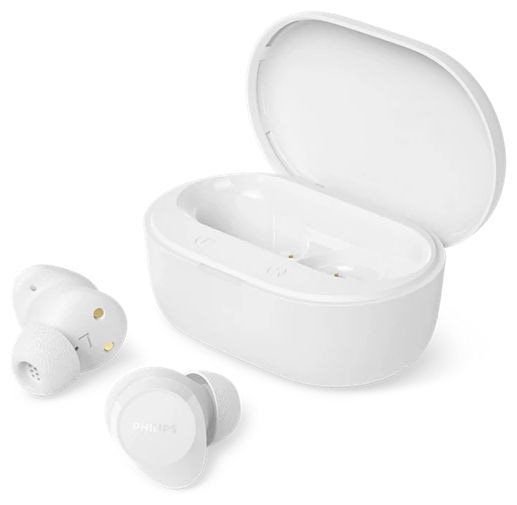 In-Ear Bluetooth Kopfhörer Kabellos TWS 6 h Laufzeit IPX4  TAT1300WT/00 (Weiß) 