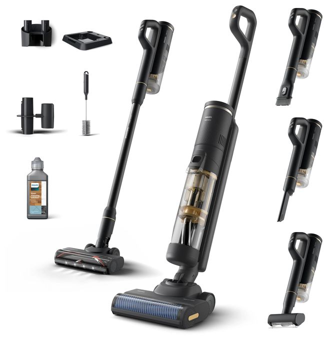 Naß-/Trockensauger bis 30 min Laufzeit Beutellos XW7264/11 Home 7000 Serie 