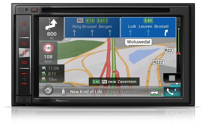 15,8 cm (6.2 Zoll) Navigationsgerät Ganz Europa AVIC-F970BT 