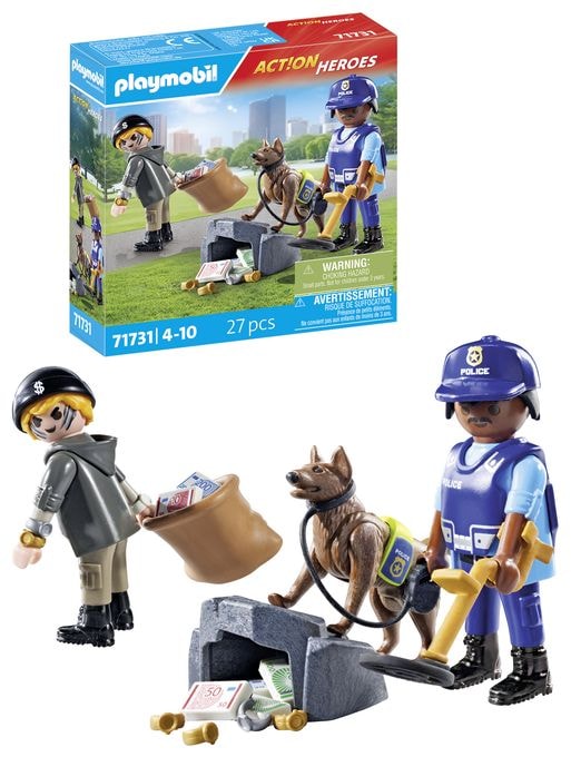 71731 Action Heroes Spurensuche mit Hund 