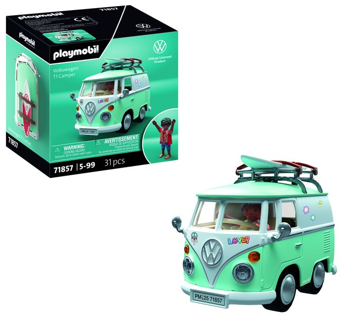  Collector Cars Volkswagen T1 Camper Spielset (Mehrfarbig) 