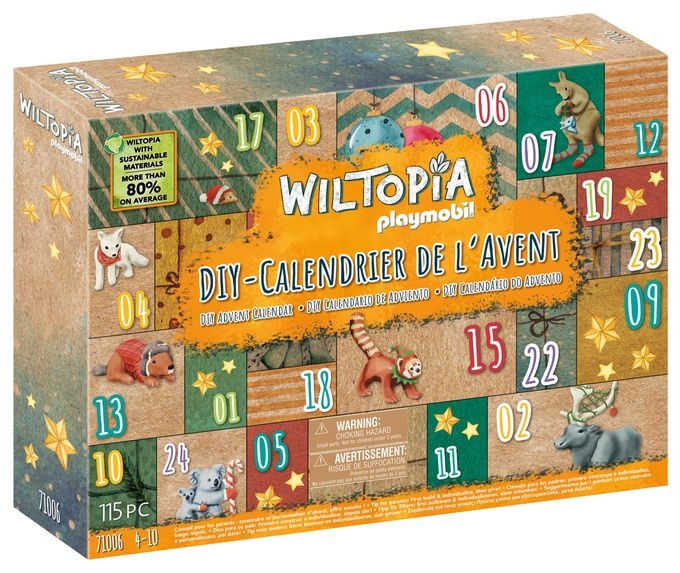 DIY Adventskalender: Tierische Weltreise 