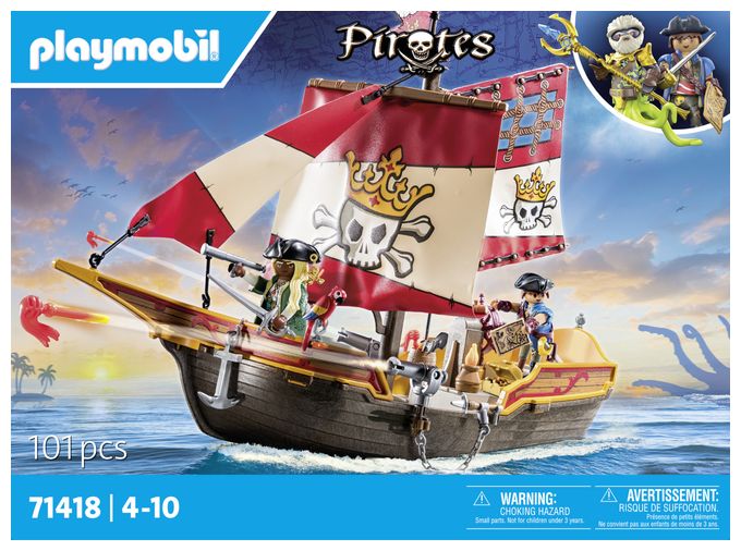 Kleines Piratenschiff 