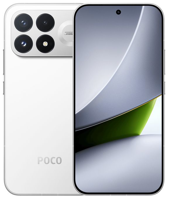 256 GB 5G Smartphone 16,7 cm (6.5 Zoll) 3,62 GHz Android 200 MP Dreifach Kamera Dual Sim WiFi 7  F9 Pro (Weiß) 