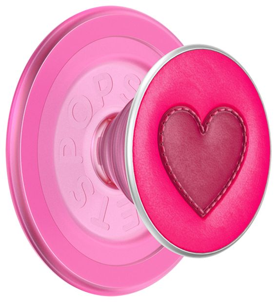 Fingerring  PopGrip MagSafe Stitched Sweet Heart (Pink) 