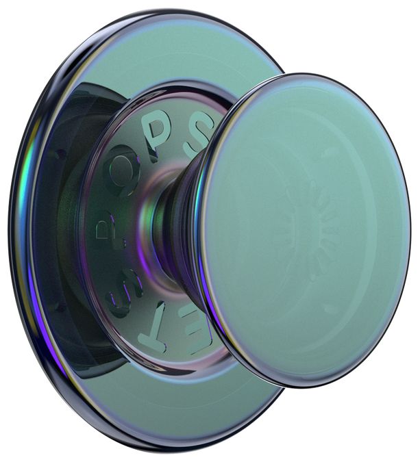 Fingerring für Apple iPhone 12+  PopGrip MagSafe Nightshade Opalescent (Grün) 