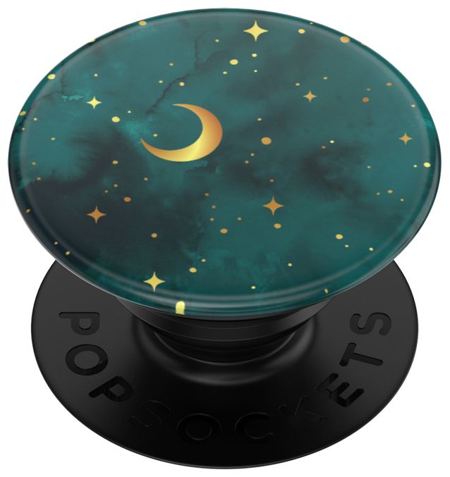 Fingerring  PopGrip Mystic Forest (Schwarz, Gold, Grau) 