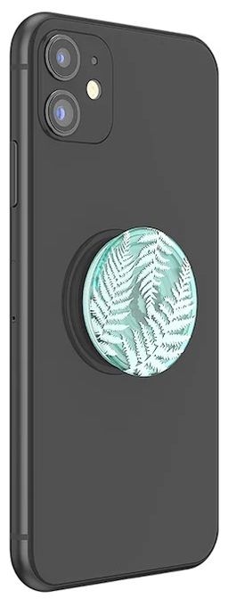 Fingerring für Jede Marke (Durchscheinend, Mehrfarbig) PopGrip PlantCore Fern 