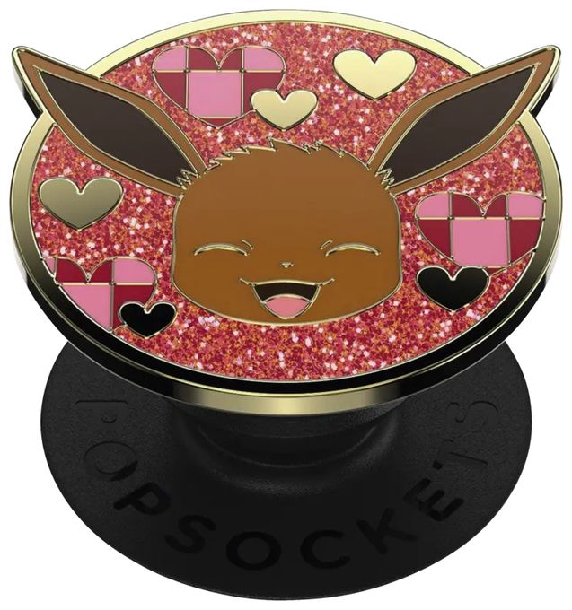 Fingerring für Jede Marke  PopGrip Pokémon Enamel Eevee Xoxo (Mehrfarbig) 